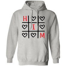 Load image into Gallery viewer, xo_him-01 TIC TAC TOE HIM Hoodie