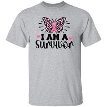 Load image into Gallery viewer, I AM A SURVIVOR - Now Ya Talkin Tees 2