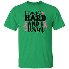 Load image into Gallery viewer, I FOUGHT HARD AND I WON - Now Ya Talkin Tees 2