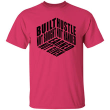 Load image into Gallery viewer, HUSTLE NOT HANDED BLACK CUBE T-SHIRT - Now Ya Talkin Tees 2