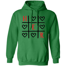 Load image into Gallery viewer, TIC TAC TOE HER Hoodie