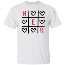 Load image into Gallery viewer, TIC TAC TOE HER T-Shirt