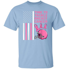 Load image into Gallery viewer, TIME TO TACKLE BREAST CANCER FLAG