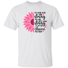 Load image into Gallery viewer, YOU NEVER KNOW HOW STRONG YOU ARE - Now Ya Talkin Tees 2