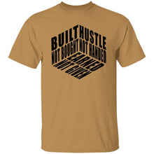 Load image into Gallery viewer, HUSTLE NOT HANDED BLACK CUBE T-SHIRT - Now Ya Talkin Tees 2