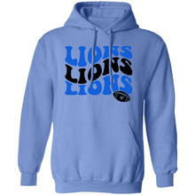 Load image into Gallery viewer, LIONS LIONS LIONS FOOTBALL WAVE - Now Ya Talkin Tees 2