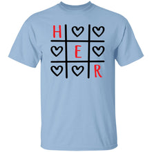 Load image into Gallery viewer, TIC TAC TOE HER T-Shirt