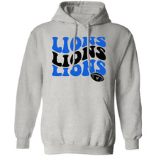 Load image into Gallery viewer, LIONS LIONS LIONS FOOTBALL WAVE - Now Ya Talkin Tees 2