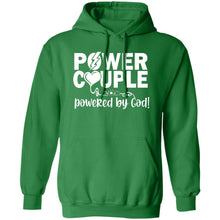 Load image into Gallery viewer, Power Couple Powered by God Hoodie