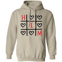 Load image into Gallery viewer, xo_him-01 TIC TAC TOE HIM Hoodie