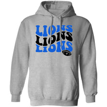 Load image into Gallery viewer, LIONS LIONS LIONS FOOTBALL WAVE - Now Ya Talkin Tees 2