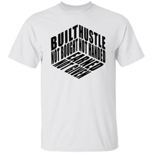 Load image into Gallery viewer, HUSTLE NOT HANDED BLACK CUBE T-SHIRT - Now Ya Talkin Tees 2