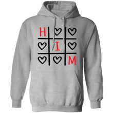 Load image into Gallery viewer, xo_him-01 TIC TAC TOE HIM Hoodie