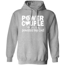 Load image into Gallery viewer, Power Couple Powered by God Hoodie
