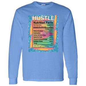 HUSTLE NUTRITION FACTS LONG SLEEVE