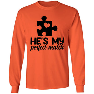 He's My Perfect Match Long sleeve