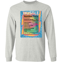 Load image into Gallery viewer, HUSTLE NUTRITION FACTS LONG SLEEVE
