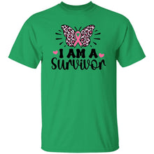 Load image into Gallery viewer, I AM A SURVIVOR BREAST CANCER AWARENESS
