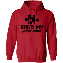 Load image into Gallery viewer, She&#39;s My Perfect match Hoodie
