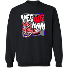 Load image into Gallery viewer, YES WE KAM RED AND BLUE YES WE KAM RED  Sweatshirt
