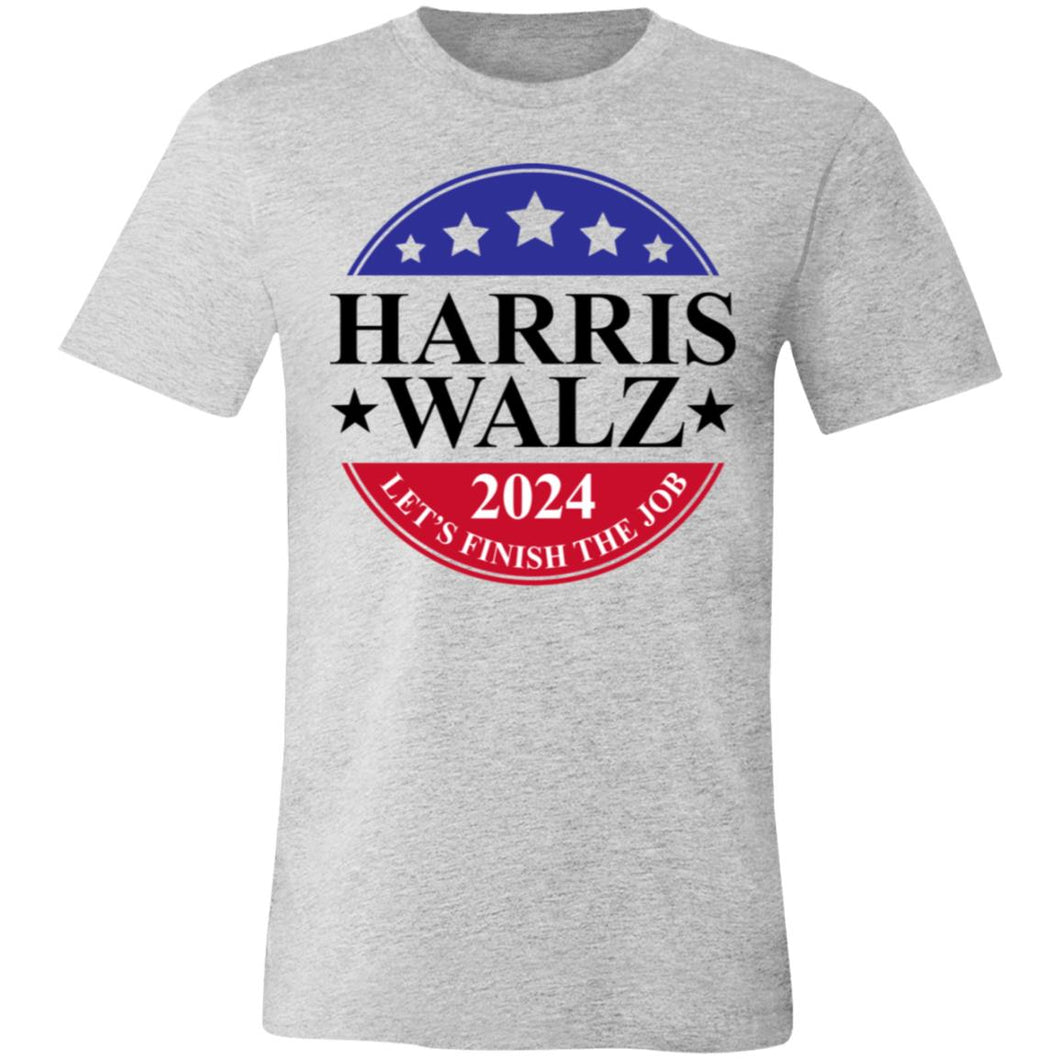 HARRIS WALZ BLUE RED CIRCLE HARRIS WALZ LET'S FINISH THE JOB