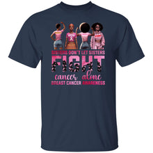 Load image into Gallery viewer, SISTERS DON&#39;T LET SISTERS FIGHT CANCER ALONE
