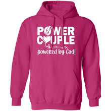 Load image into Gallery viewer, Power Couple Powered by God Hoodie
