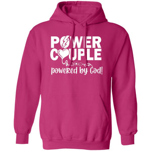 Power Couple Powered by God Hoodie