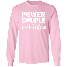 Load image into Gallery viewer, Power Couple Powered by God long sleeve
