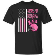 Load image into Gallery viewer, TIME TO TACKLE BREAST CANCER FLAG
