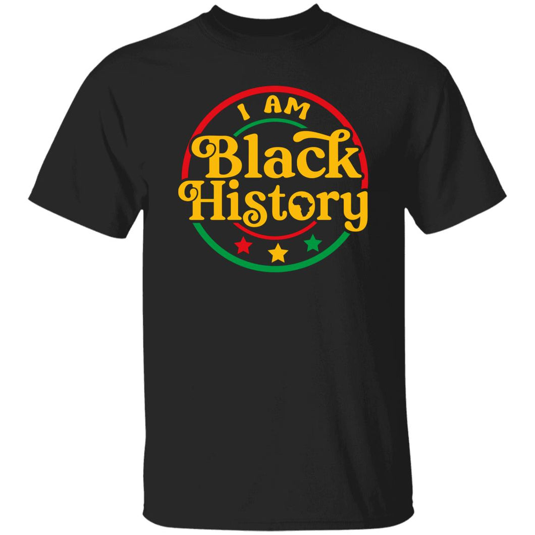 I AM BLACK HISTORY T-SHIRT