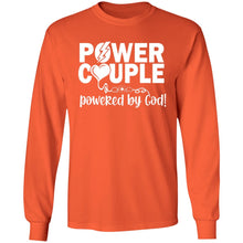 Load image into Gallery viewer, Power Couple Powered by God long sleeve
