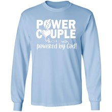 Load image into Gallery viewer, Power Couple Powered by God long sleeve
