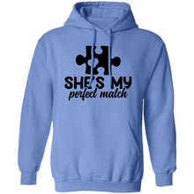 Load image into Gallery viewer, She&#39;s My Perfect match Hoodie
