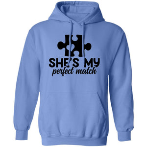 She's My Perfect match Hoodie