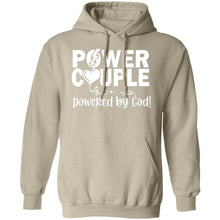 Load image into Gallery viewer, Power Couple POWERED BY GOD HOODIE
