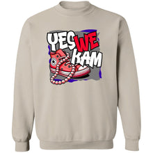 Load image into Gallery viewer, YES WE KAM RED AND BLUE YES WE KAM RED  Sweatshirt
