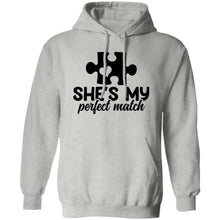 Load image into Gallery viewer, She&#39;s My Perfect match Hoodie
