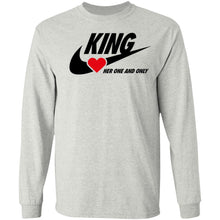 Load image into Gallery viewer, king COUPLES 1 KING long sleeve
