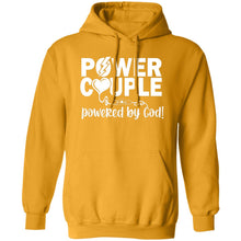 Load image into Gallery viewer, Power Couple Powered by God Hoodie
