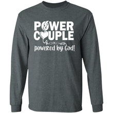 Load image into Gallery viewer, Power Couple Powered by God long sleeve
