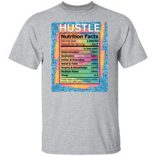 Load image into Gallery viewer, HUSTLE NUTRITION FACTS SHORT SLEEVE
