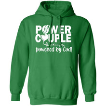 Load image into Gallery viewer, Power Couple Powered by God Hoodie
