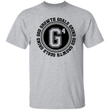 Load image into Gallery viewer, GOD GROWTH GOALS GRIND T-SHIRT
