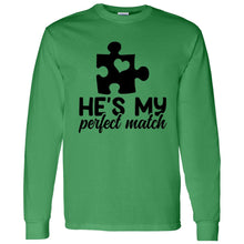 Load image into Gallery viewer, He&#39;s My Perfect Match Long sleeve
