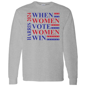 WHEN WOMEN VOTE WOMEN WIN