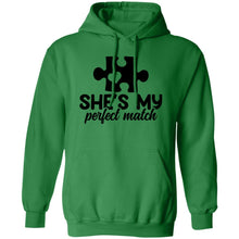 Load image into Gallery viewer, She&#39;s My Perfect match Hoodie
