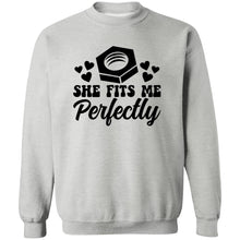 Load image into Gallery viewer, SHE FITS ME PERFECTLY SHE FITS ME PERFECTLY  Sweatshirt
