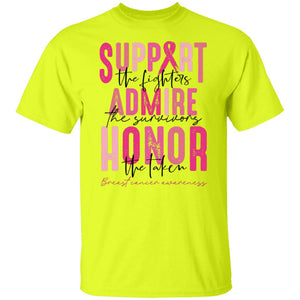 SUPPORT ADMIRE  HONOR BREAST CANCER AWARENESS