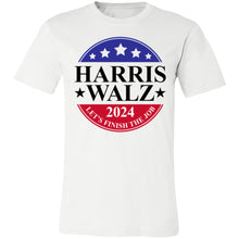 Load image into Gallery viewer, HARRIS WALZ BLUE RED CIRCLE HARRIS WALZ LET&#39;S FINISH THE JOB
